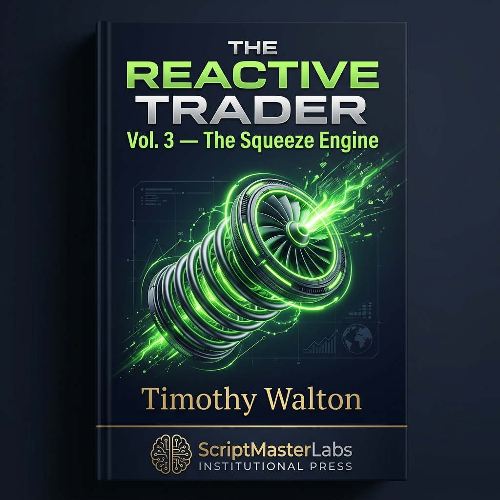 The Reactive Trader Volume 3 The Squeeze Engine book cover by Timothy Walton